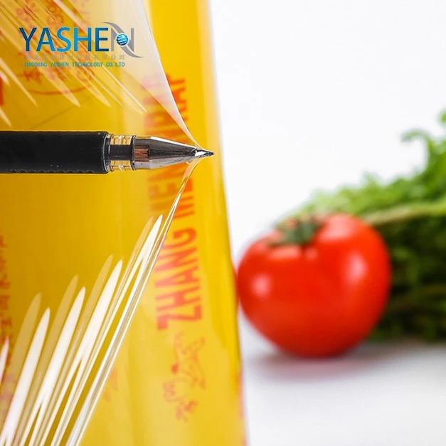 Pvc Cling Film For Food Yellow Big Roll Pvc Cling Film For Food Yellow Big Roll