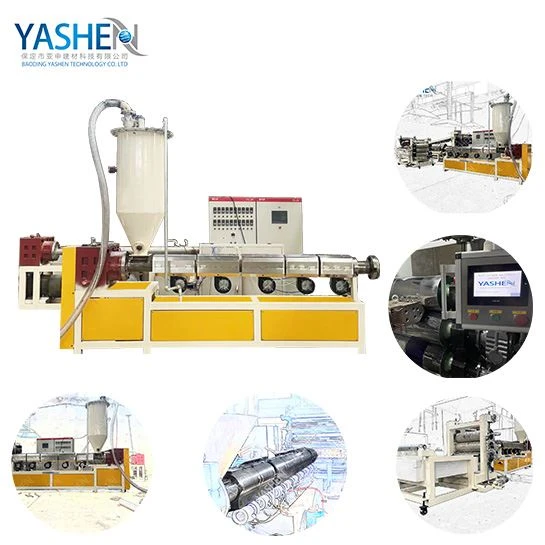 Plastic PVC Strip Curtain Extruder Machine